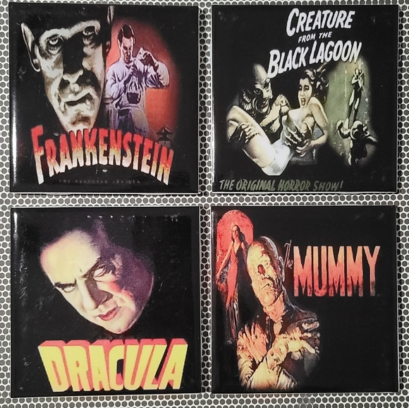 Other - Classic Horror Character Coasters